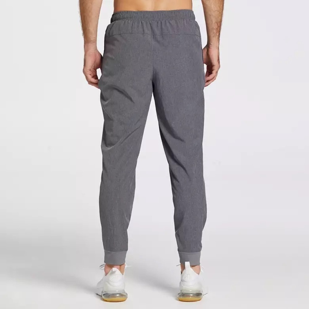 DSG Men’s Agility Jogger Pants Gray UPF 30 Standard Fit Moisture Wicking XL